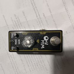 Sound City Wild Fro  Overdrive Pedal