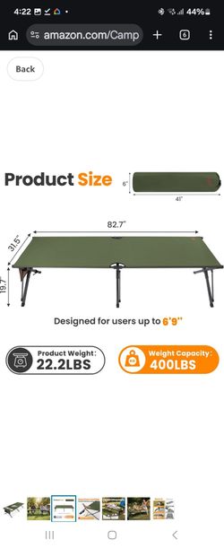 2 folding cots