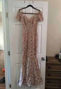 Nicole Bakti 6769 Rose dress (lace, with slip, open-back)