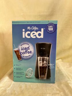 Mr. Coffee Iced Single Serve Coffeemaker. Perfect for the coffee lovers also it would make a great Christmas gift.