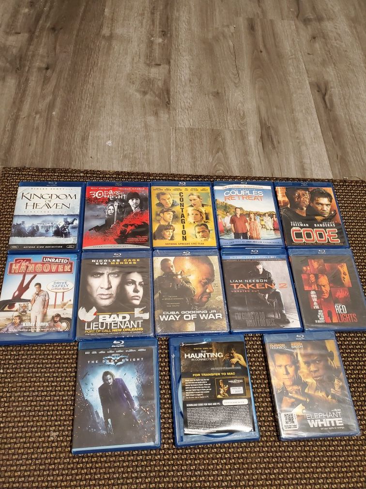 Blue ray movies