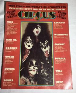 WANTED - KISS And Rock Magazines