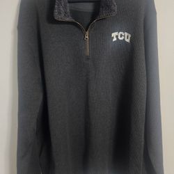 Champion TCU Horned Frogs Gray Quarter-Zip 