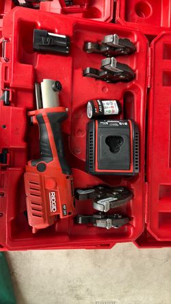 RIDGID RP 241 Compact Press Kit with 1/2 in. to 1-1/4 in. ProPress Jaws