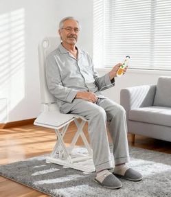 New,2-in1 Electric Chair Lift for Elderly,Support Up to 300 LBS