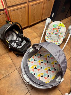Baby Bundle (travel swing, car seat, on the go dome)