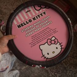Hello Kitty Steering Wheel Cover
