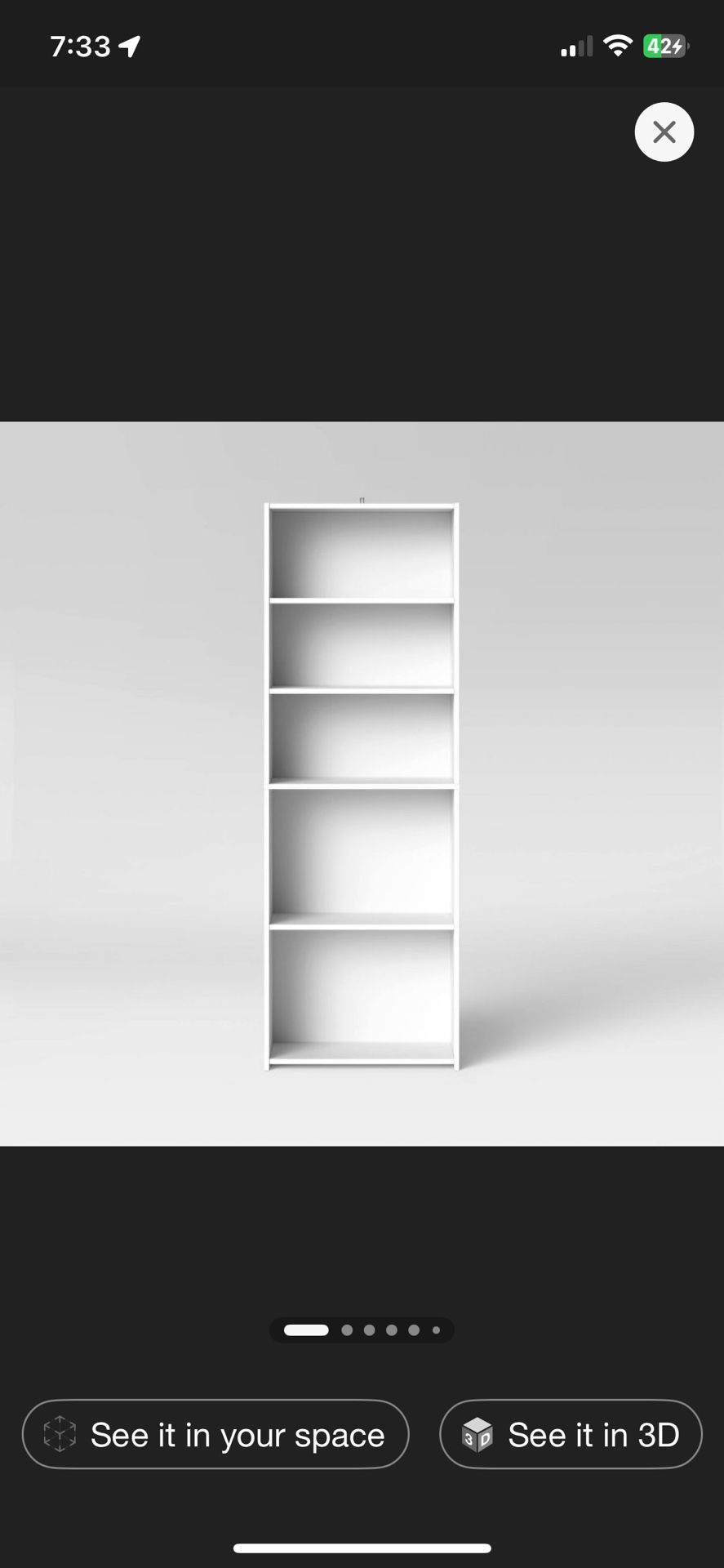 Target Bookshelves