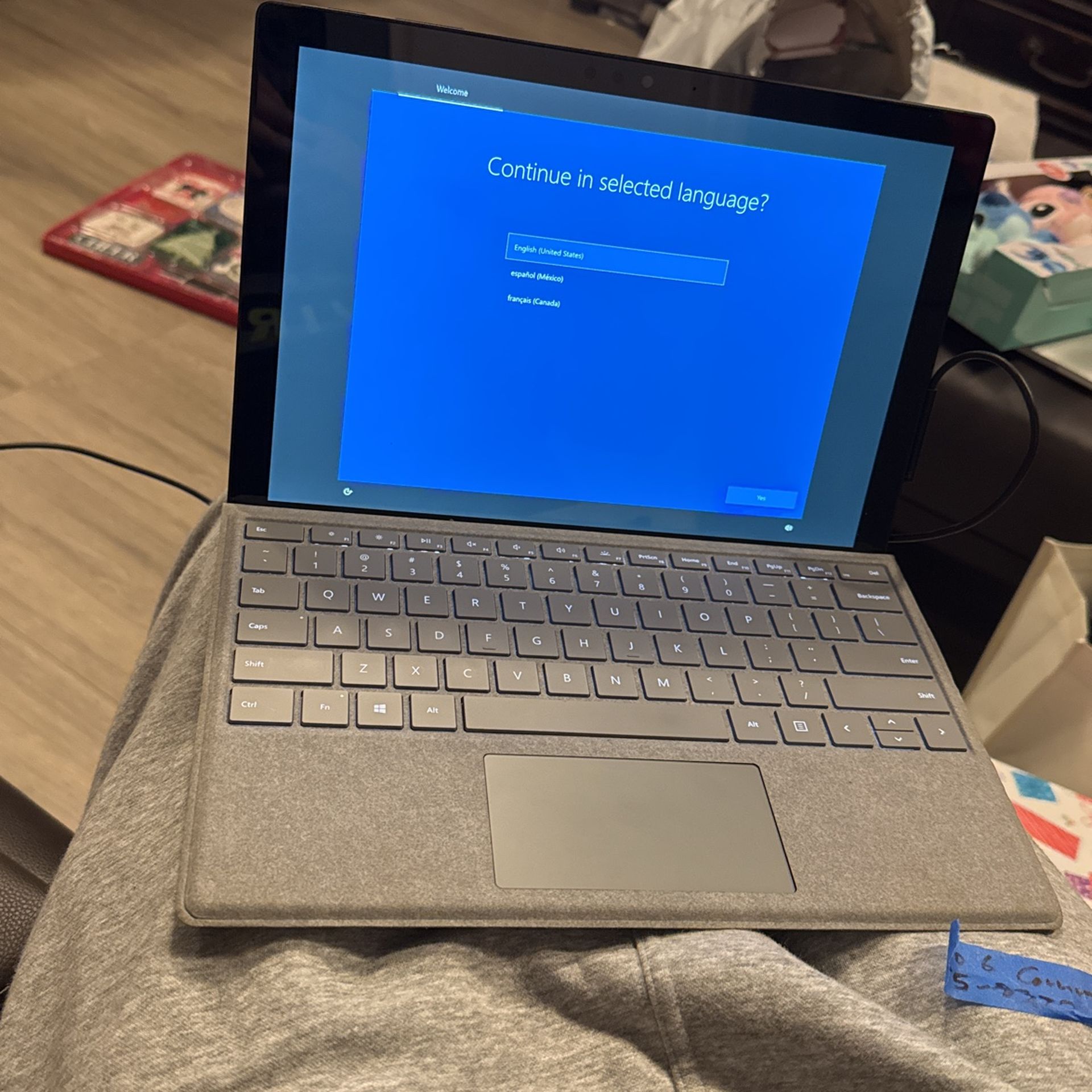 Microsoft Surface Pro 6 With Kensington Case