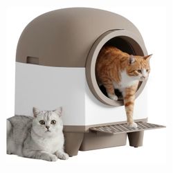 🔥 Brand NEW – Automatic Self-Cleaning Cat Litter Box, 90-L