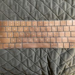 Macbook Glitter Pink Silicon Keyboard Cover