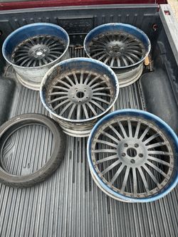 22” gfg wheels rims 3-piece