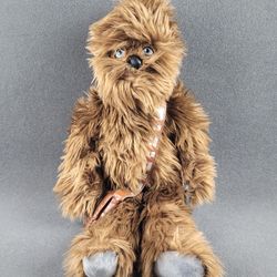 Disney Store Star Wars Chewbacca Chewie Wookie Plush Stuffed Animal