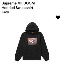 MF Doom Supreme Hoodie Size Small Retail Price for Sale in
