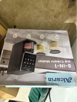 Alcarin 8 in 1 ice cream maker