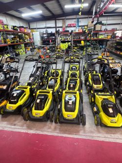Ryobi 40v push mowers $99 each