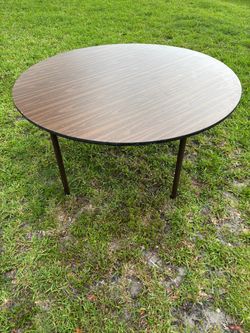 60” Round Wood Tables