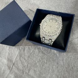 Luxury Custom Bling Iced Out Men’s Watch