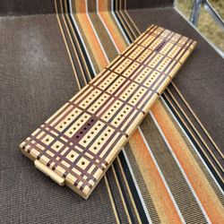 Solid Maple Custom Cribbage Board