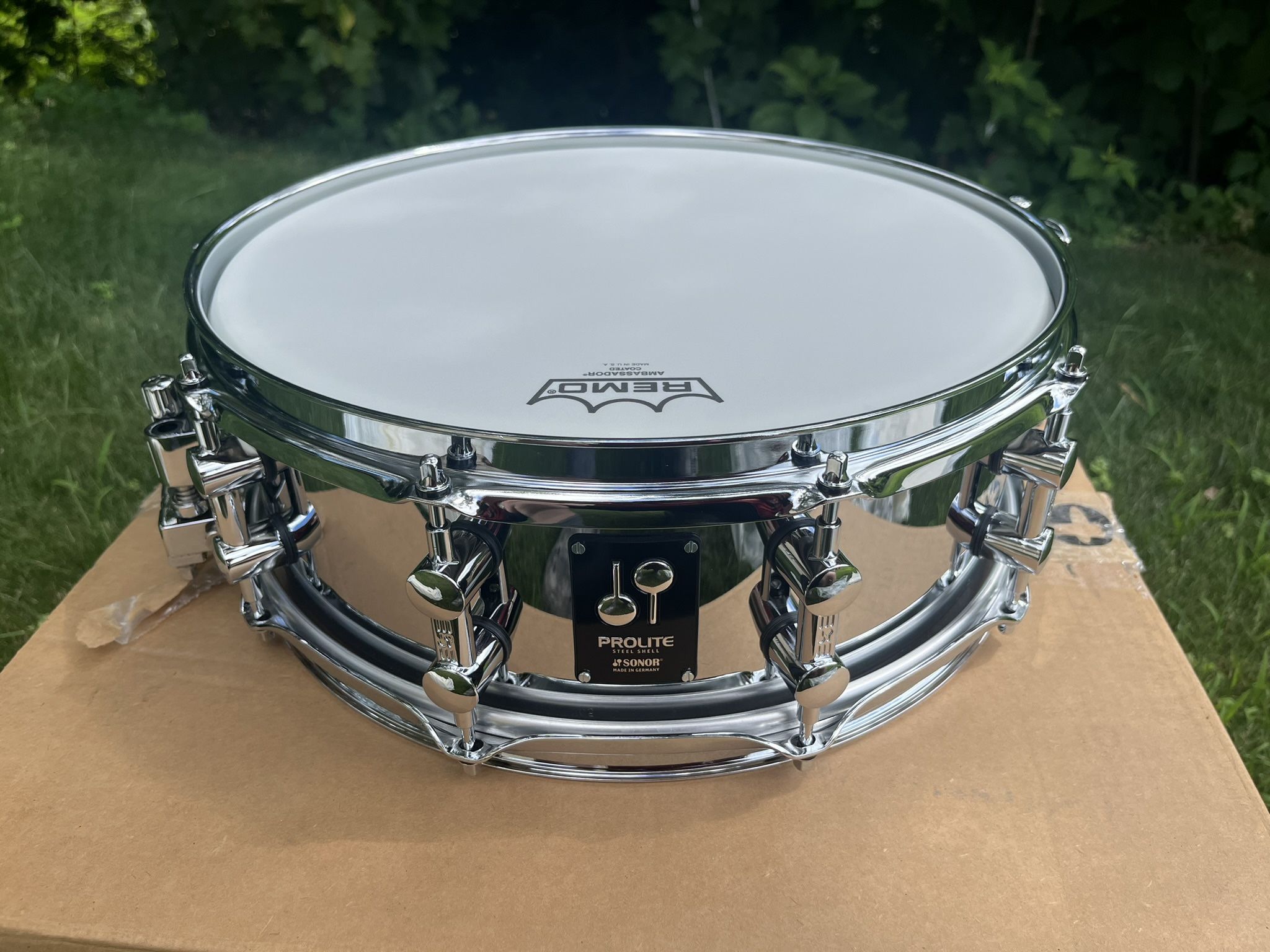 Sonor Prolite 5X14 Steel Snare (rare) - $699