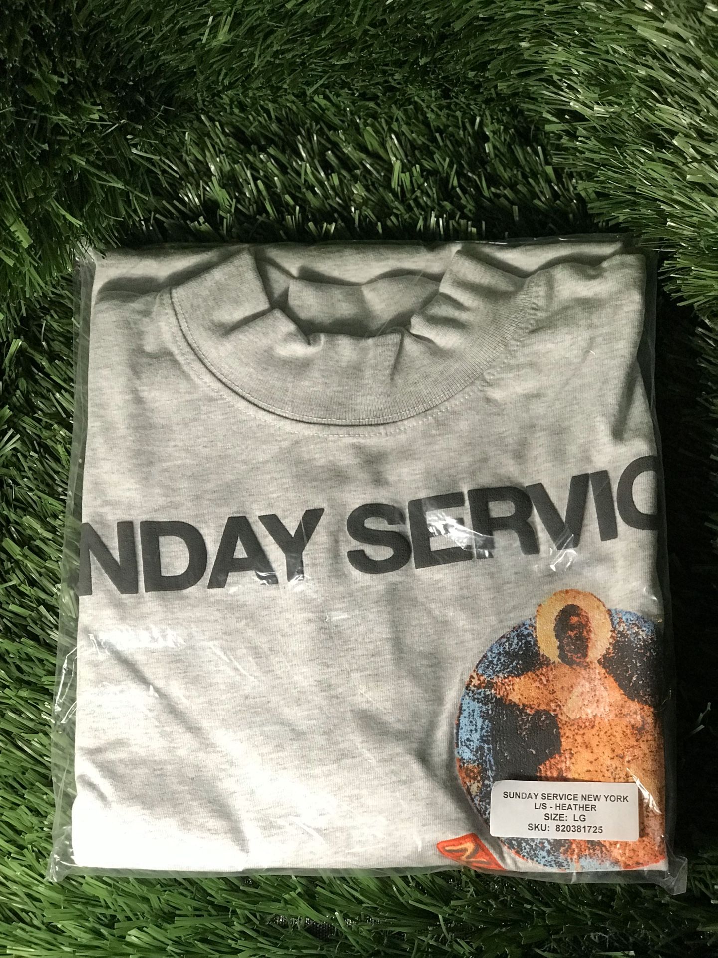 Kanye west Sunday service New York long sleeve