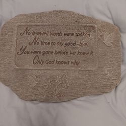 Remembrance Stepping Stone