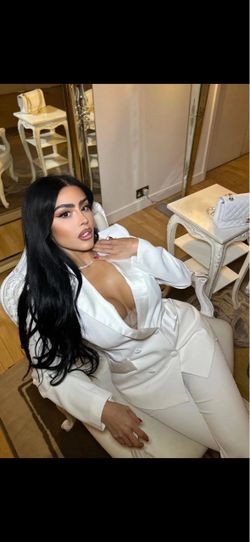 White Fashion Nova Suit set