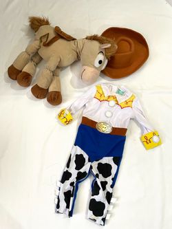 Disney Toy Story Sheriff Woody Costume Size 12-18mths