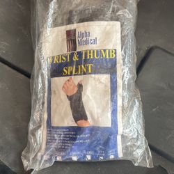 Wrist And Thumb Splint 