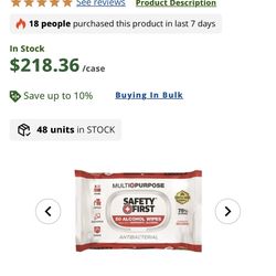 Cleaning wipes safety first