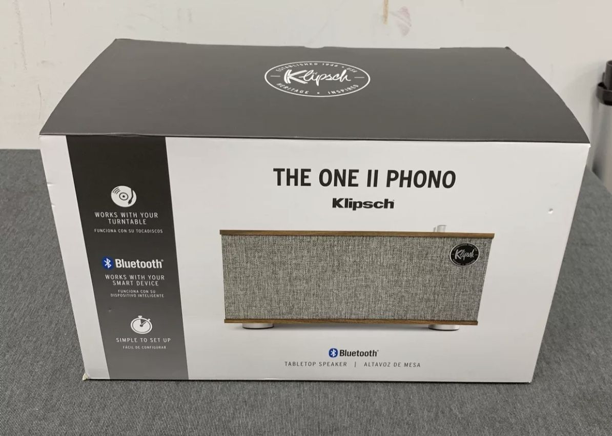 Klipsch The One II Powered Bluetooth Speaker with Phono - NEW IN BOX