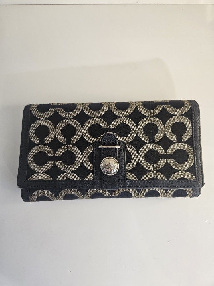 Coach Wallet And Check Book Cover