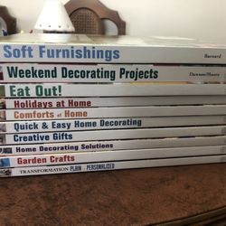 Creative Home Arts Books. All For $20. New. 