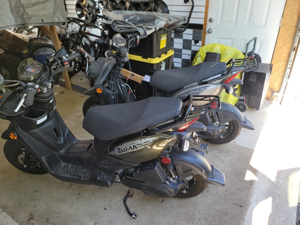 Yamaha Zuma Scooters