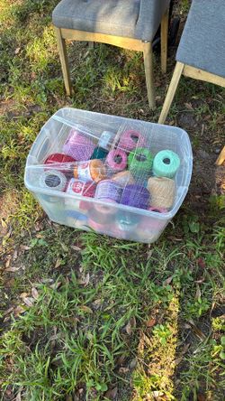 50+ crochet yarn balls