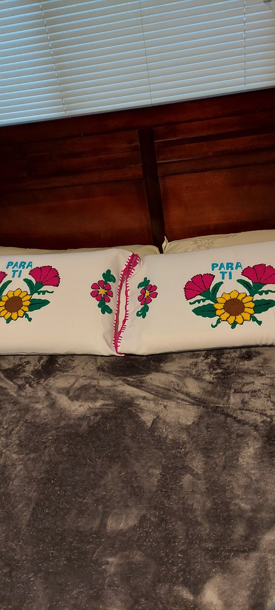 Handmade pillows cases
