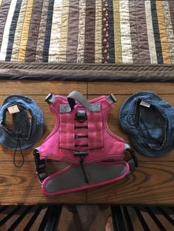 Medium Sized Dog Harness And Hats