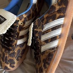 adidas Wales Bonner x Samba Pony Leopard Iconic Style Footwear
