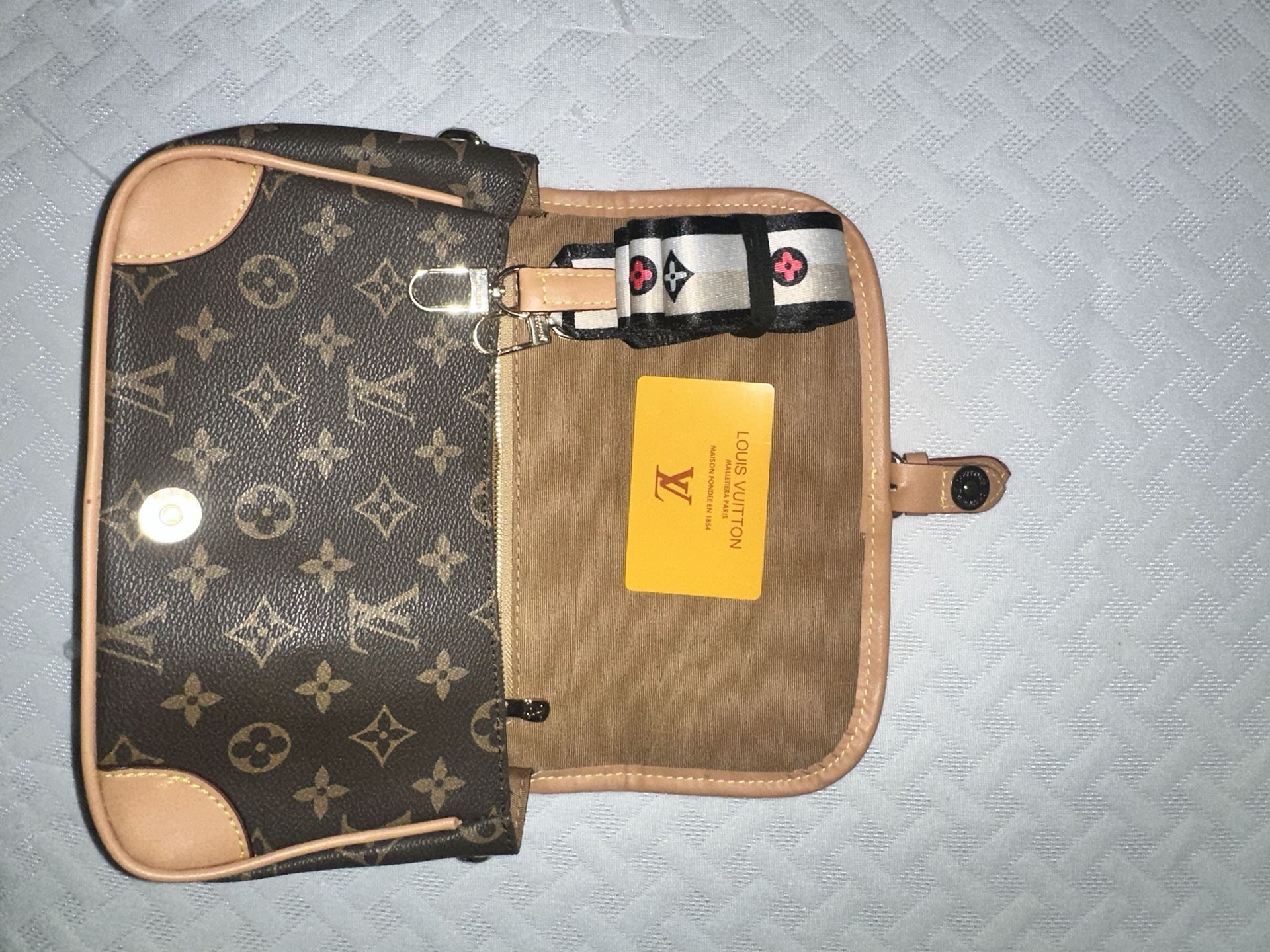 The Diane satchel in Monogram Handbag