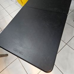 Lifetime Folding Table Black. 4-foot. Pre-owned