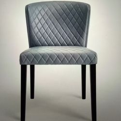 Crate & Barrel Curran Quilted Dining Chair (set Of 4)