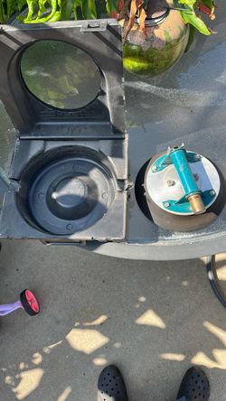 Glass power cup 10”