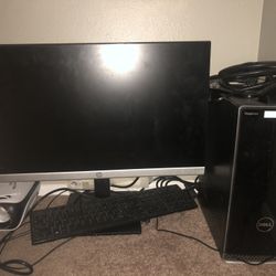 Computer, Monitor, & Printer