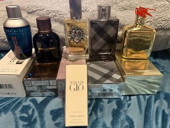 (6) men’s cologne set