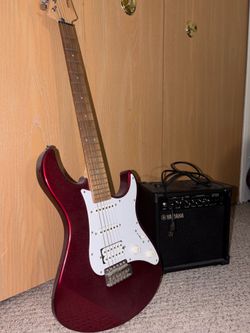 Yamaha Pacifica w/ Amp