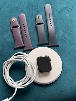 Apple Watch with Bands and Charger