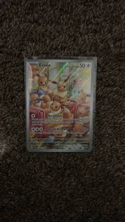 Evee rare ills card