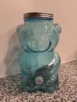 Glass Bear Drink Dispenser