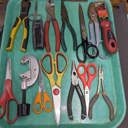 Assorted Scissors  & Other Tools Select Individual Tool  And Make an Offer For Item