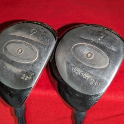 Ping i3 20°/7 & 23°/9 Fairway Metals w Headcovers